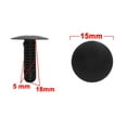 thumbnail image 2 of Unique Bargains 30pcs 5mm Hole Black Car Fender Plastic Rivets Fastener Clips Retainers, 2 of 2