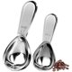 thumbnail image 1 of Juego De 2 Cucharaditas De Café, 1 Cda. Sopa (15 Ml) Y 2 Cdas. Sopa (30 Ml) Cucharadas Medida De Acero Inoxidable Para Café, Té, Azúcar, Harina. Afortunado Sencillez, 1 of 5