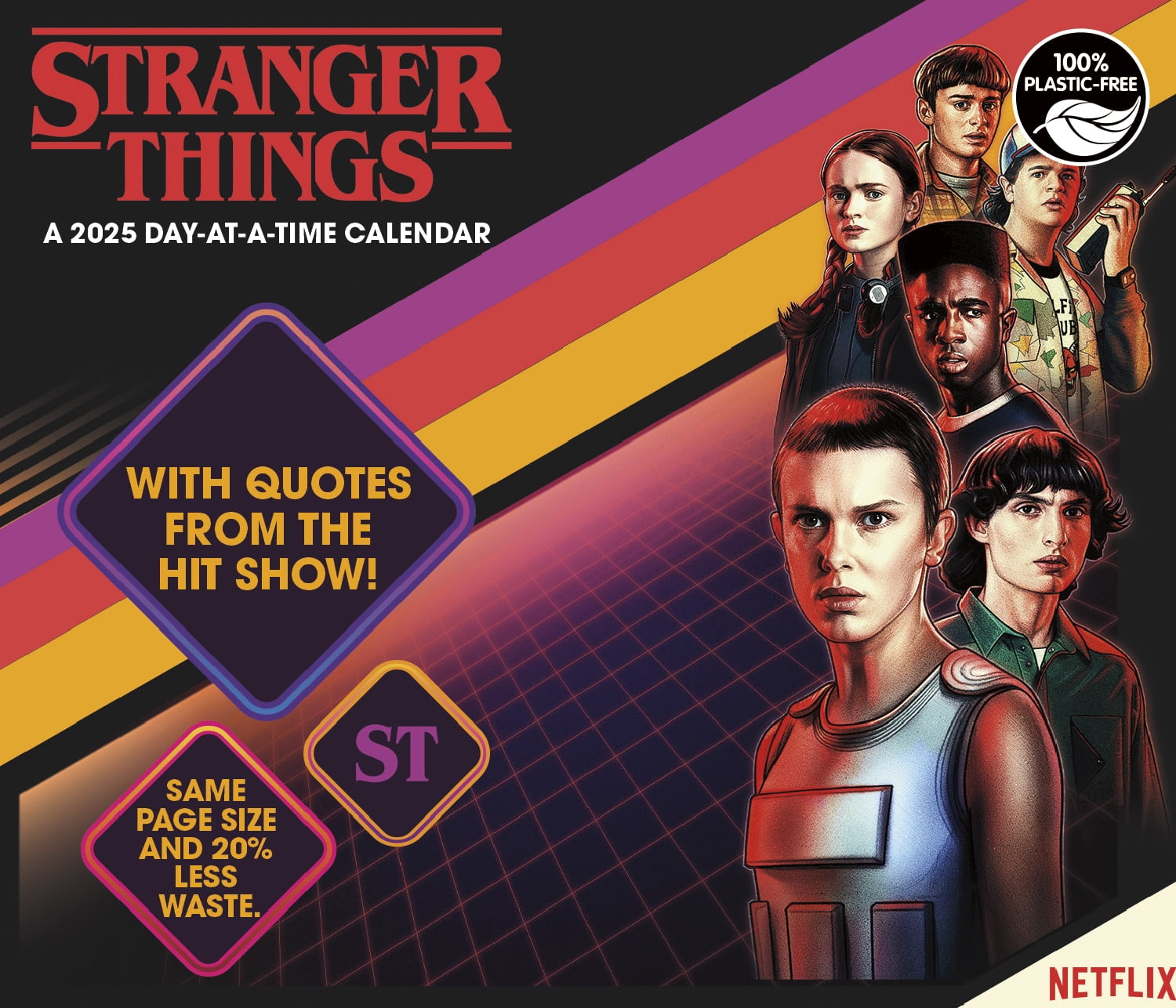 2025 Stranger Things Box Calendar, Daily Count