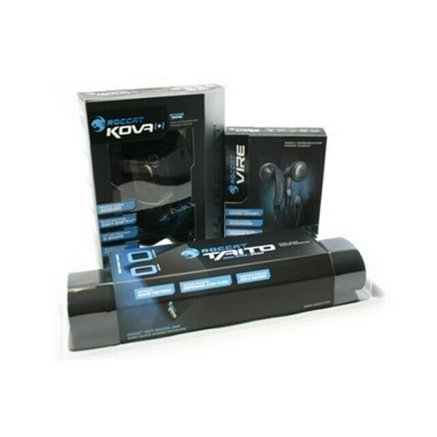 Roccat Bundle Mouse Pad Vire Headphones Walmart Com Walmart Com