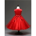 thumbnail image 3 of StylesILove Lovely Sequin Flower Girl Dress, 5 Colors (5-6 Years, Red), 3 of 5