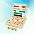 thumbnail image 2 of LOVEVER Wooden Early Childhood Education Toys Number Learning Cognitive Building Blocks Counting Frame Calculation Math Arithmetic, 2 of 5