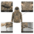 thumbnail image 5 of 2-Piece Camo Mosquito Jacket, Bug Jacket with Hood for Men Women, Mosquito Net Suits for Fishing Outdoor Protection, 5 of 8