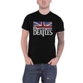 thumbnail image 3 of The Beatles  Adult Flag Logo T-Shirt, 3 of 4