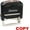 COPY, variant on Copy Stamp Self Inking Stamp for Office, Business Rubber Stamps with Clear Impression, Red Ink