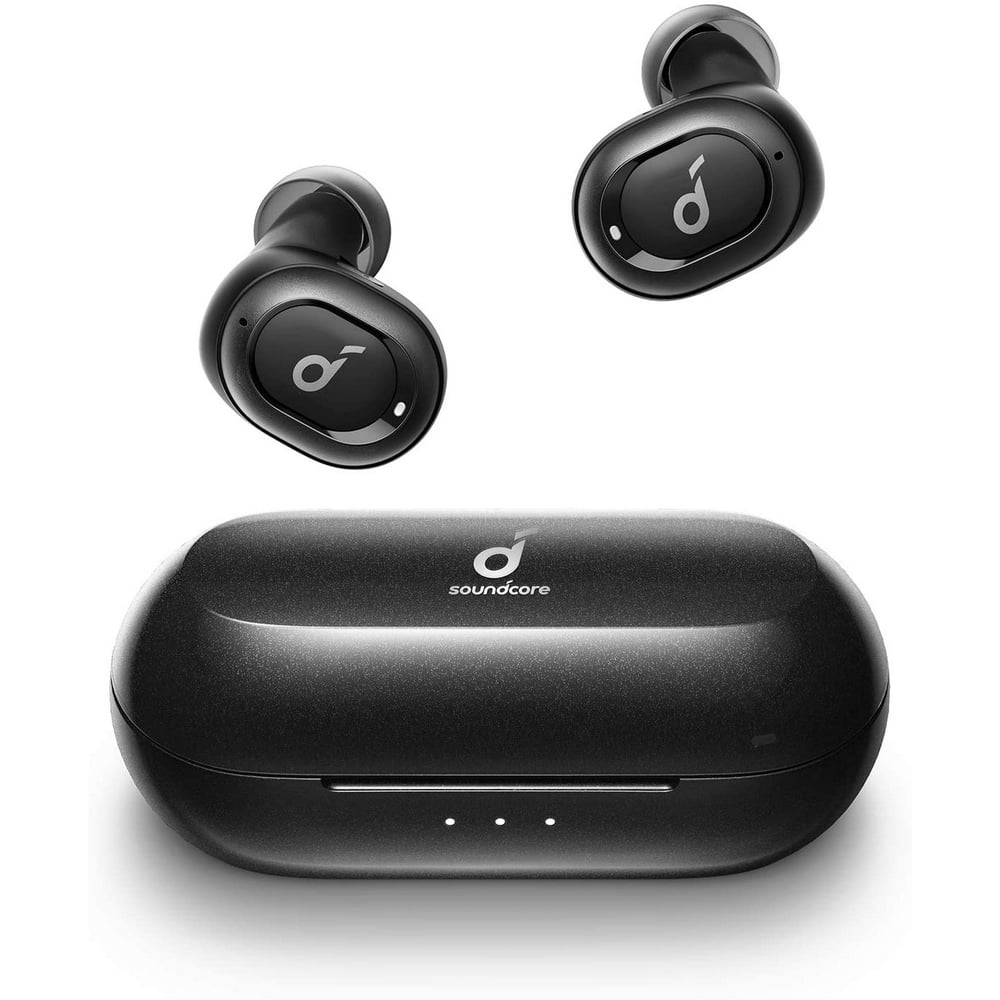 Soundcore True Wireless Earbuds with Charging Case, Black, A3911