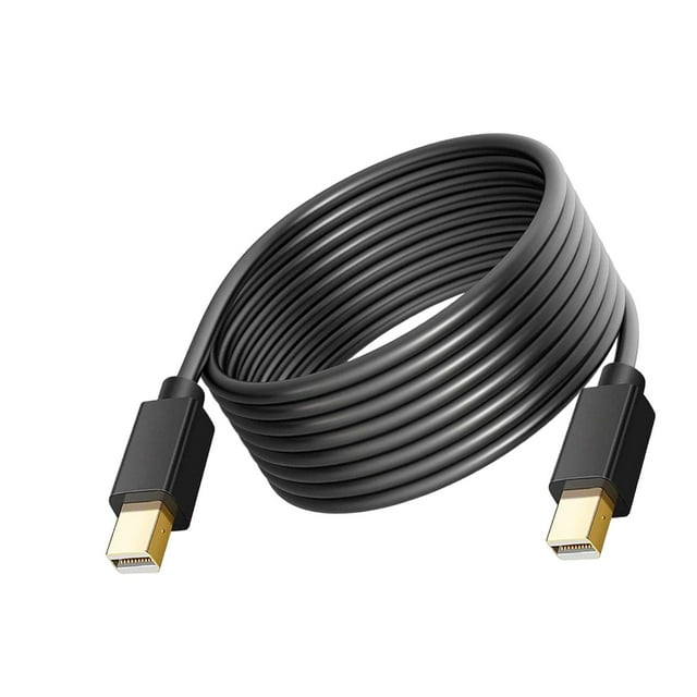 Cable de Pantalla Mini DP Hacia Mini DP 4K 1.8 Metros CUTICAT Accesorio Profesional Negro