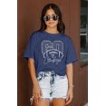 thumbnail image 2 of ALLTB Football Shirts for Women Vintage Go Cowboy Graphic Sunday Funday T-Shirt Casual Game Day Short Sleeve Tee Tops, 2 of 6