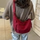 thumbnail image 3 of Guardurnaity Bolso bandolera de moda para estudiantes, estructura espaciosa, con bolsillos frontales con cremallera para diario. Bolsas de mensajero y de hombro vino tinto, 3 of 6