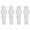 White, variant on SHISUYAN Foosball Machine Player Dolls for Decoration Use White Resin Material 4Pcs