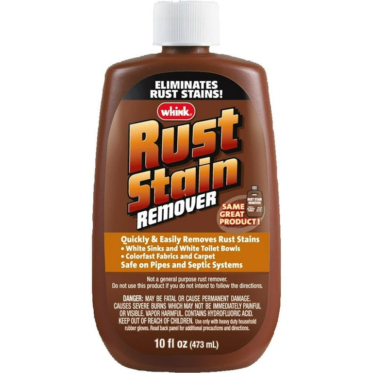 Recommended Rust Stain Remover Products