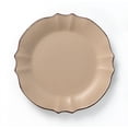 thumbnail image 2 of Lorren Home  Trends 16 Piece Stoneware Scalloped Edge Cocoa Dinnerware, 2 of 6