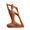 Style C, variant on Wooden Yoga Pose Sculpture Abstract Yoga Meditation Statue Hand Carved Wood Fragrant Art Decoration for Living Room Galleries (Style A)