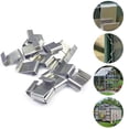 thumbnail image 1 of Portable Glazing Clips Greenhouse Glass Pane Garden Stainless Steel Replacement Z Type-50pcs, 1 of 3