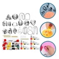 thumbnail image 2 of 1 Set Polymer Clay Cutters Clay Earring Cutters Polymer Clay Jewelry Making Tool, 2 of 9