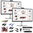 thumbnail image 1 of 2 x Monitor de Videoconferencia Dell C2723H 27" (C2723H) + Base Dell WD19S + Protector contra Sobretensiones + Cable Auxiliar + Cable de Red + Correas para Cables + Kit de Limpieza + Más, 1 of 8