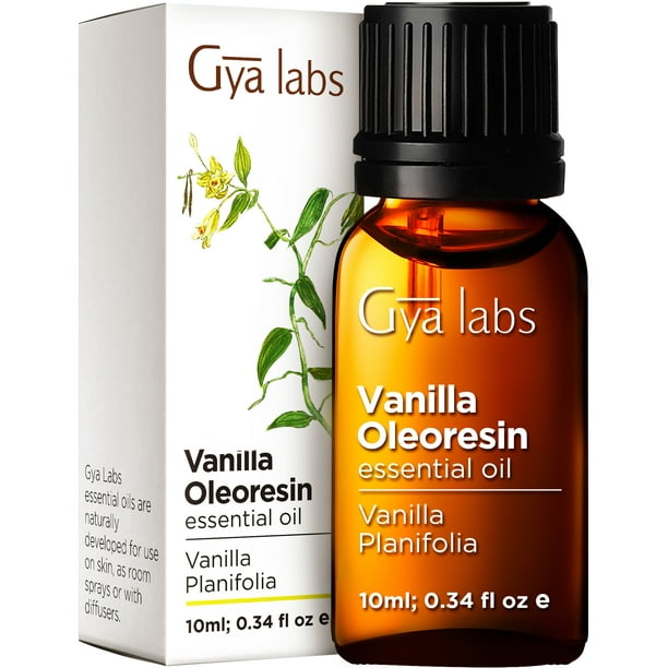 Gya Labs Vanilla Essential Oil for Diffuser Vanilla Oleoresin