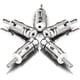 thumbnail image 1 of Adaptador de antena de radio para coche, DIN macho, ISO, hembra, antena de coche, radio FM/AM Adaptador de antena Adaptador de radio para coche 5 piezas para sintonizador de radio FM Blaupunkt, 1 of 4