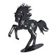 thumbnail image 5 of Escultura de caballo, estatua de caballo, detalles exquisitos, decoración de caballo, escultura animal probada y confiable Jadeshay A, 5 of 8