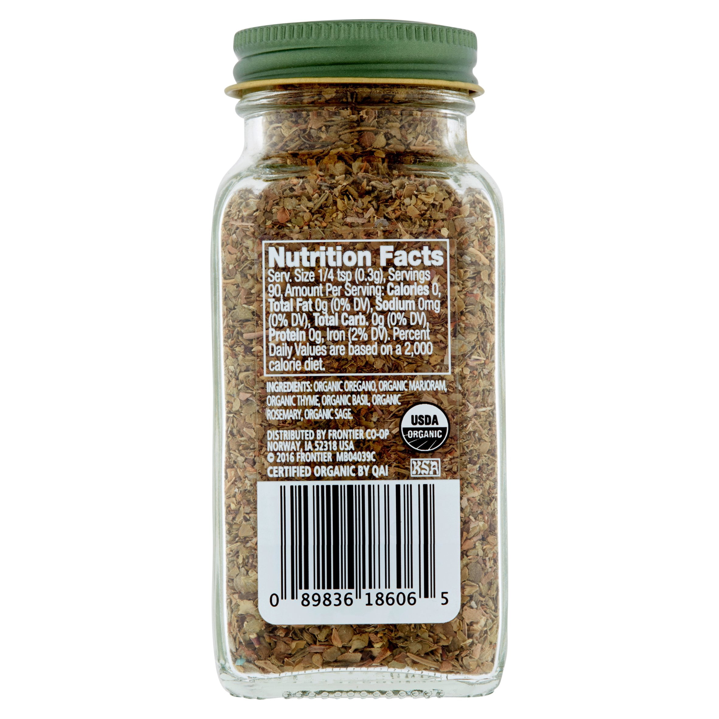 Simply Organic Italian Seasoning, 0.95 oz, 6 pack