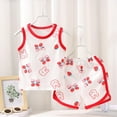 thumbnail image 2 of Taqqpue Toddler Baby 2 Piece Outfits Kids Printed Crew Neck Tank Top and Sports Short Casual Loose Fit Summer Clothing Sets for Boys Girls 6M-6T Years, 2 of 3