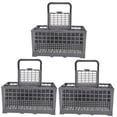 thumbnail image 4 of HOMEMAXS 3pcs Dishwasher Basket Dishwasher Utensil Basket Small Basket Dishwasher Silverware Rack, 4 of 8