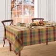 thumbnail image 2 of Elrene Home Fashions Autumn Acres Plaid Tablecloth, 60" x 84" Rectangle, 2 of 4