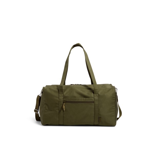 Vera Bradley Women's Recycled Cotton Large Travel Duffel Bag Climbing Ivy Green