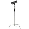 thumbnail image 2 of Stainless Steel C Stand Max Height 10.83 ft/330 cm for Studio Lighting, Photography and Film, 2 of 11