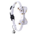 thumbnail image 2 of Topumt Bowtie Cat Collars Breakaway with Bell, Adjustable Cute Kitty Collars Safety Buckle Kitten Collar for Cat, 2 of 3