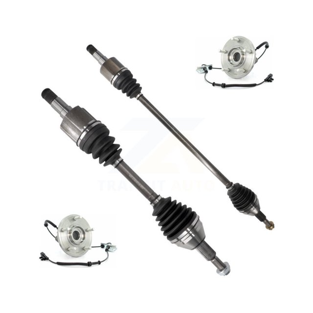 Kugel Kit d'Assemblage de Roulement d'Axe de Transmission avant et Moyeu de Roue pour Voiture Dodge Grand Caravan Chrysler Town & Country Volkswagen Routan FWD avec 3.8L - Côté Gauche Droit (Passager Conducteur) KN7-100399