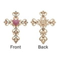 thumbnail image 4 of Unique Bargains 1 Pc Phone Case Decoration Cross-shaped Mobile Phone Case Decorations Pink, 4 of 5