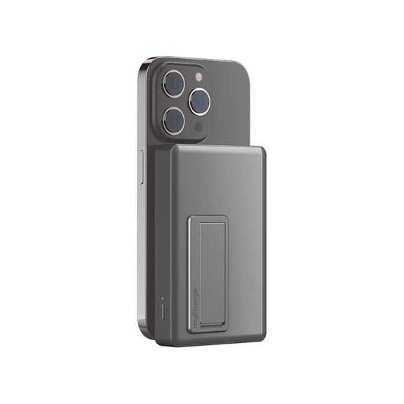 Pre-Owned MAGLOCK 6K mAh 7.5W Magnetic Wireless Charger with Stand + 20W PD USB-C Port