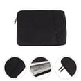 thumbnail image 4 of FELTECHELECTR Laptop Sleeve with Handle Black Polyester 1Pcs 14.15x10.22x1.18in, 4 of 6