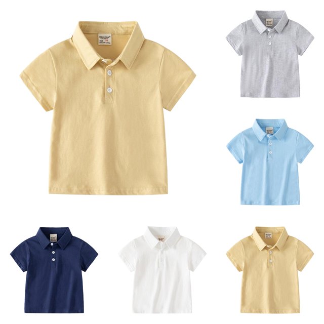WEAIXIMIUNG Chemise en Flanelle Multi-Pièces pour Enfants, Veste à Manches Courtes, Col à Revers, Chemise Boutonnée pour Bébés Garçons Filles, Haut Extérieur 100