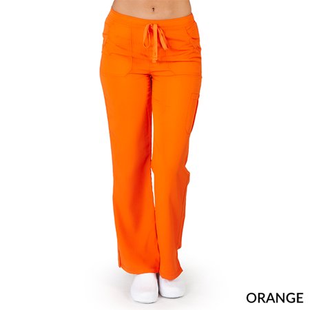 

Ultra Soft Women s Cargo Multi-Pocket Scrub Pant Style 9118