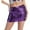Purple, variant on Lovskoo Women's Sequin Mini Skirt Sparkly High Waist Bodycon Party Short Glitter Skirts Black