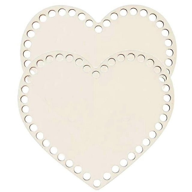 Wooden Craft Bases for Bags, Beginner-friendly with Pre-drilled Holes for Convenience