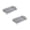 O290 White A 2Pack, variant on 2Pcs 2026 Rabbit Litter Tray Pig Litter Pan Pet Toilet Tray Small Animals Corner Litter Box for Hamster Ferret Hedgehog Bunny Detachable Design Pet Supplies Suitable for Cute Pets Happy 2026!