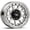 Machined Silver, variant on RockTrix RT114 17x8.5 inch Off-Road Wheels Compatible with 1994-2013 Ram 2500 3500 and For Silverado 2500 HD 3500 HD (1999-2010), 8x165.1 8x6.5 Bolt Pattern 0mm Offset, Silver Rims