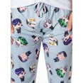 thumbnail image 3 of Jojo's Bizarre Adventure Men's Diamond Is Unbreakable Chibi Character Adult Lounge Pajama Pants, 3 of 6