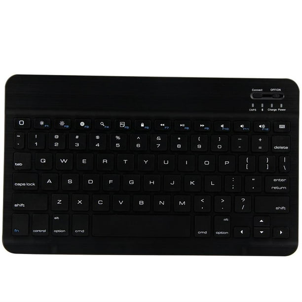 Teclado Inalámbrico Bluetooth Teclado Abs Extraíble De Cuero Pu Ultrafino Monstrate EL013147-03