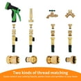 Garden Hose Quick Connect Solid Brass Garden Hose Connector Water Hose