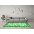 thumbnail image 3 of Ahgly Company Indoor Rectangle Oriental Emerald Green Traditional Area Rugs, 3' x 5', 3 of 4