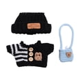 thumbnail image 1 of 3x suéter y sombrero para muñecas de moda, bolsa, accesorio de ropa hecho a mano, ropa en miniatura para muñecas de 15-17cm, regalos de Acción de, 1 of 9