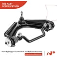 thumbnail image 5 of A-Premium 6Pcs Front Suspension Kit Upper Control Arm and Ball Joint Assembly Sway Bar Link Stabilizer link Compatible with Ford Explorer Mercury Mountaineer 2002 2003 2004 2005, 5 of 9