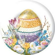 Decorative Easter Egg Dessert Plates (8 counts)
