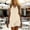 c01Beige, variant on Women's Solid Color Short Cuffed Sleeve Utility Rompers Elastic Waist Button Down Cotton Pocket Jumpsuit Green L