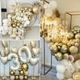 thumbnail image 5 of 40th Birthday Decorations Men Women, Retro Beige Balloon Garland Kit, Apricot Boho Balloons, Beige Nude Party Balloons, Double-Stuffed Balloons for 40th Birthday Party, Wedding, Festival Decorations, 5 of 6