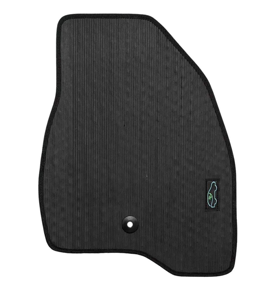Floor Mats for 2015 to 2019 Ford Explorer with Safety Locks, Front and Rear, All Weather, Black - ecoMats